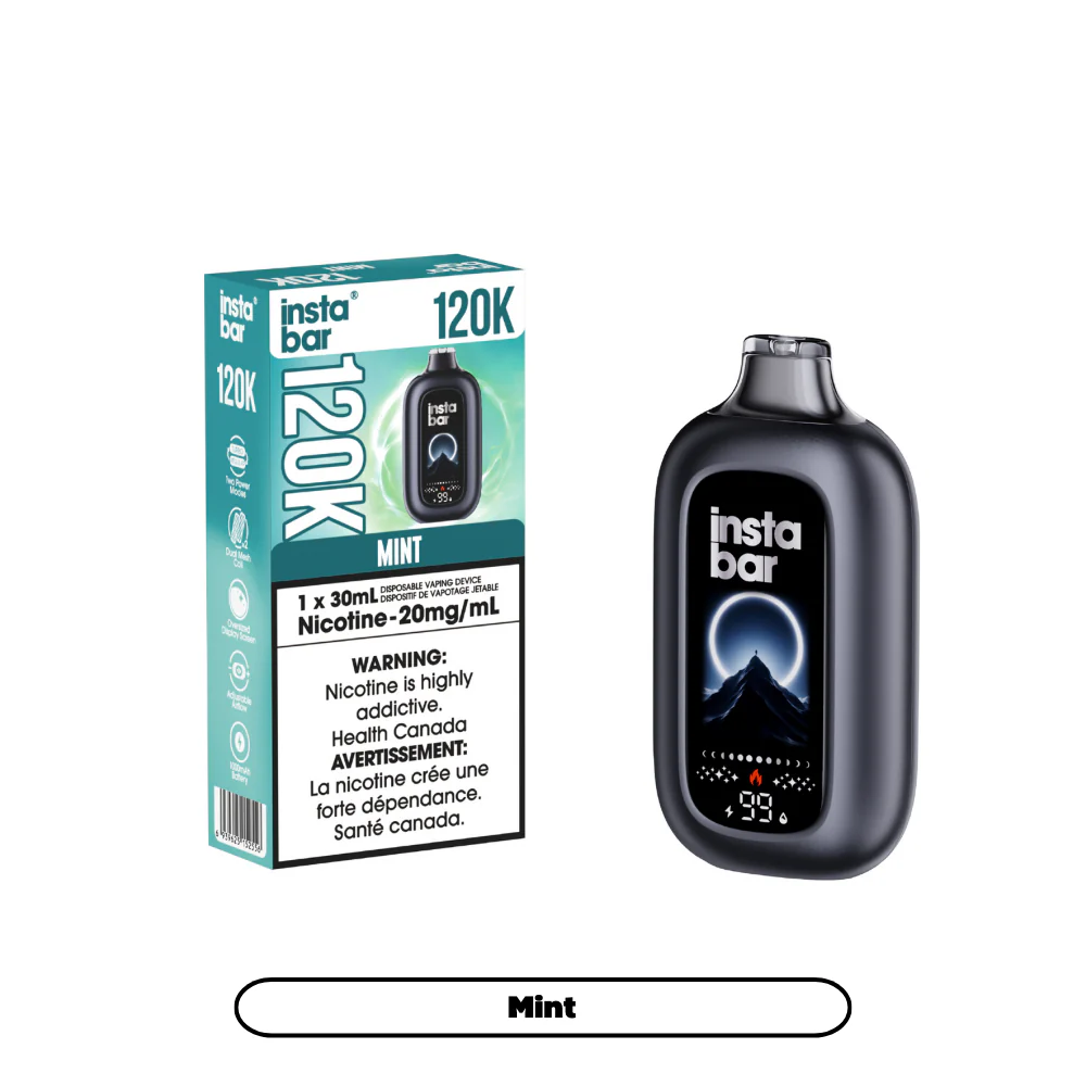 Insta Bar 120K Disposable Vape 30mL - Image 8