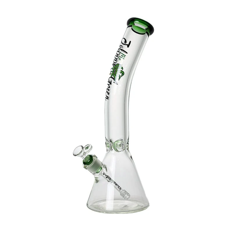 Johnny Green - 16″ 9mm Beaker Bent Neck w/ Grid Percolator Slide - Image 2