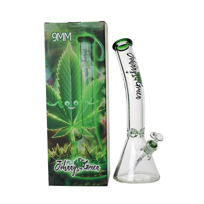 Johnny Green - 16″ 9mm Beaker Bent Neck w/ Grid Percolator Slide - Image 7