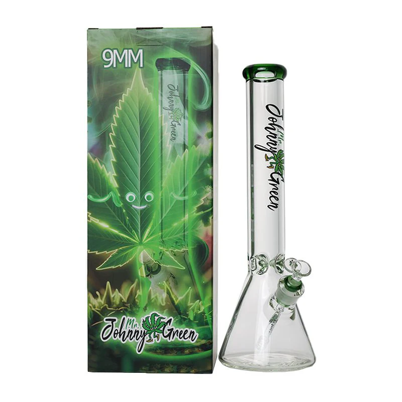 Johnny Green - 16″ 9mm Beaker w/ Elephant Joint and Grid Percolator Slide - Image 4