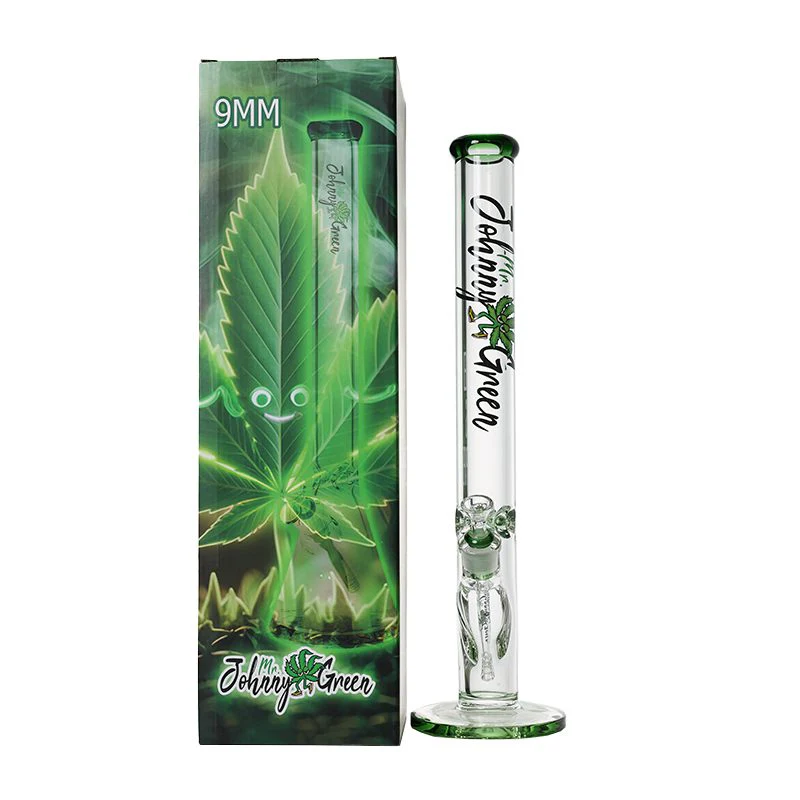 Johnny Green - 20″ 9mm Straight Tube w/ Grid Percolator Slide - Image 5