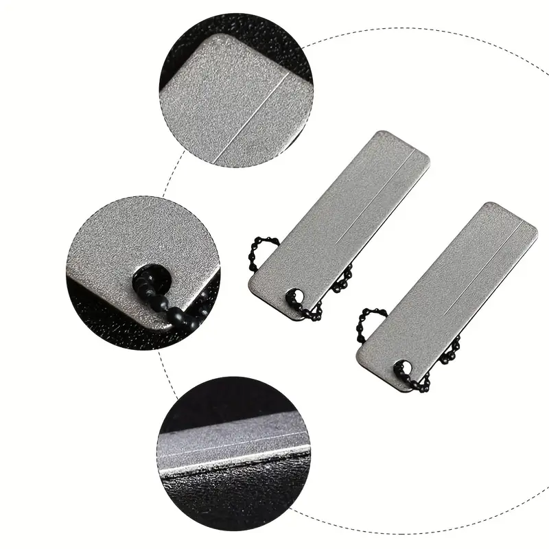 NewShark - Knife Sharpener Diamond Pocket Tool w/ Mini Keychain - Image 6