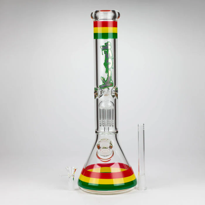 Kush 15" Tree Percolator Glass Bong - Image 6