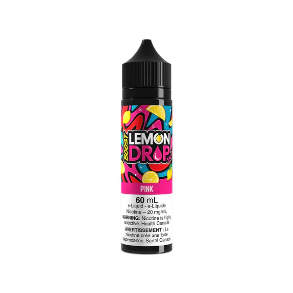 Lemon Drop Boost Salt 60mL - Pink