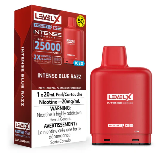 Intense Level X G2 Boosted Series Replacement Pod 20mL - Image 2