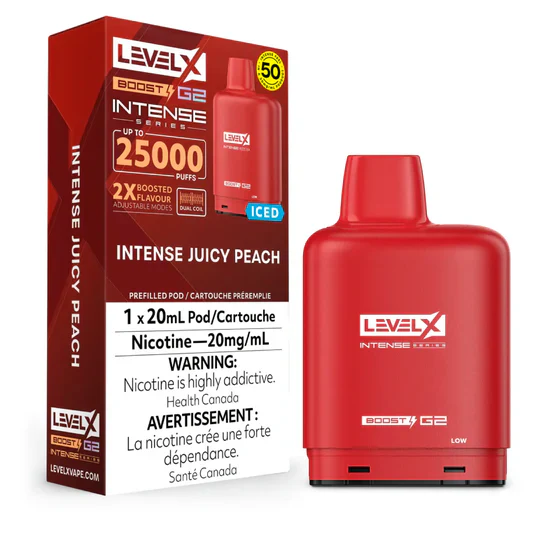Intense Level X G2 Boosted Series Replacement Pod 20mL - Image 4