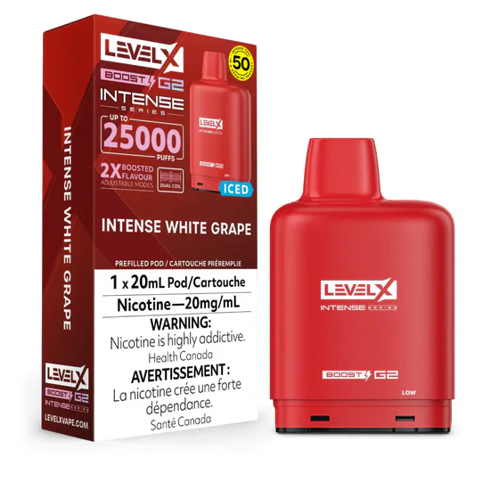 Intense Level X G2 Boosted Series Replacement Pod 20mL - Image 6