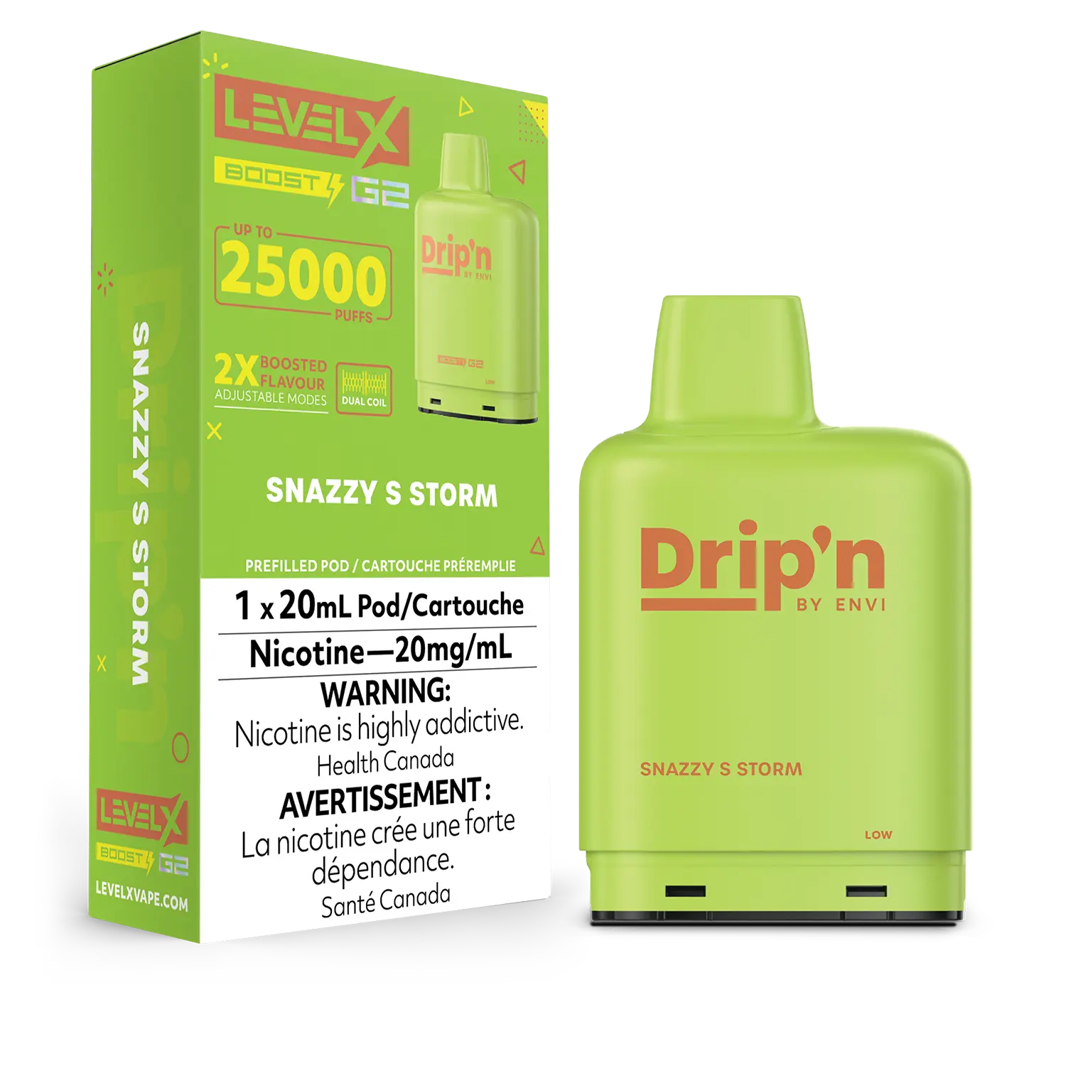 [CLEARANCE] Envi Drip'n Level X G2 Boost Replacement Pod 20ml - Image 16