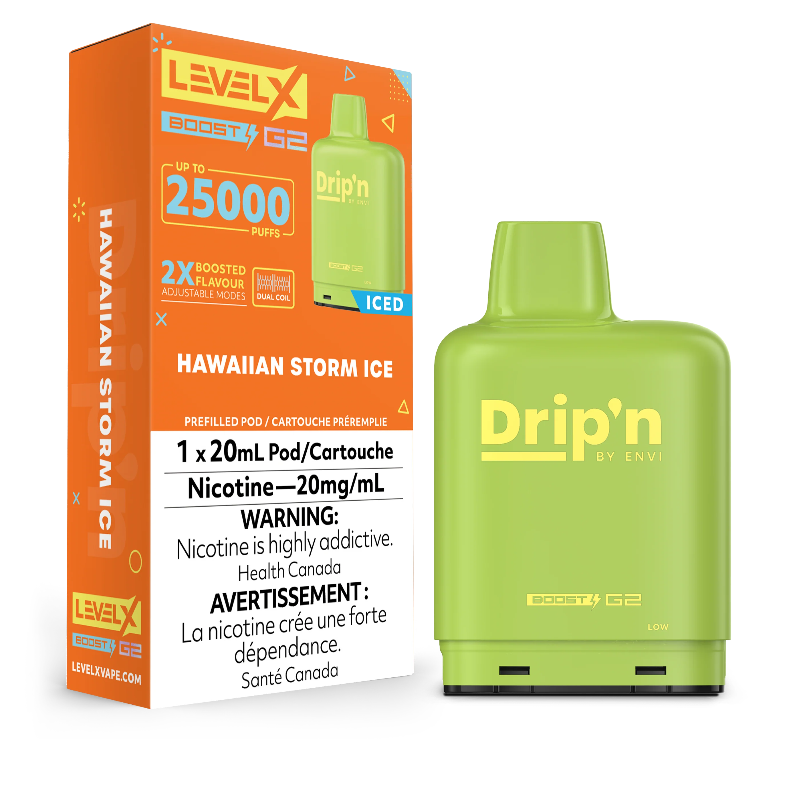 [CLEARANCE] Envi Drip'n Level X G2 Boost Replacement Pod 20ml - Image 6