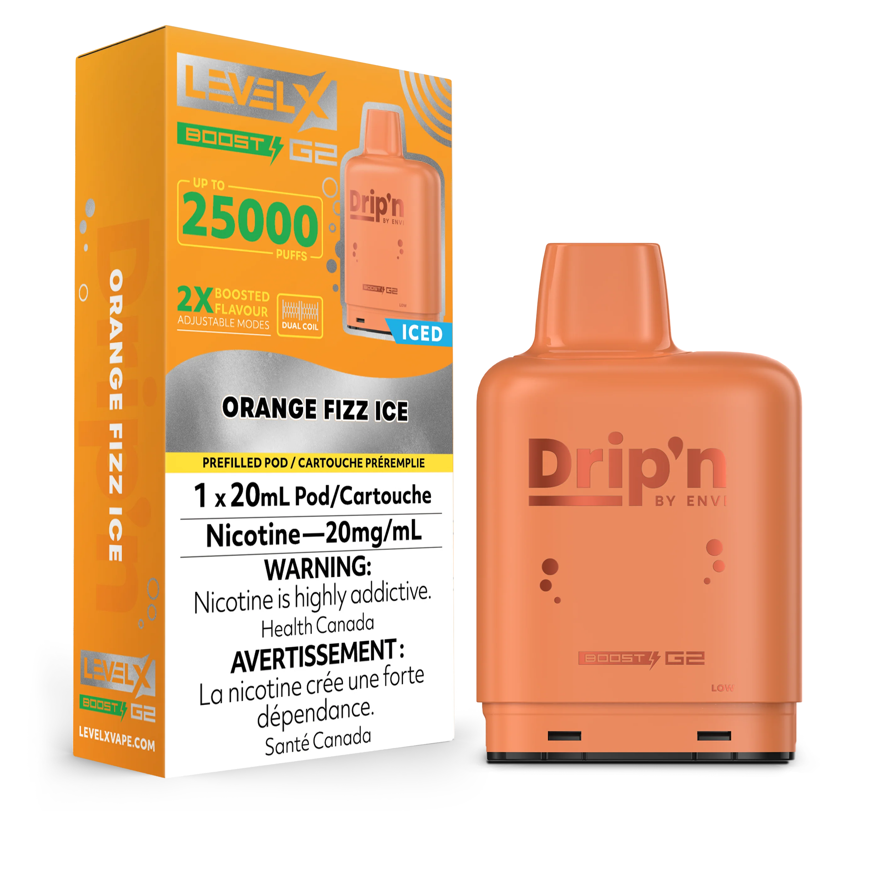 [CLEARANCE] Envi Drip'n Level X G2 Boost Replacement Pod 20ml - Image 7