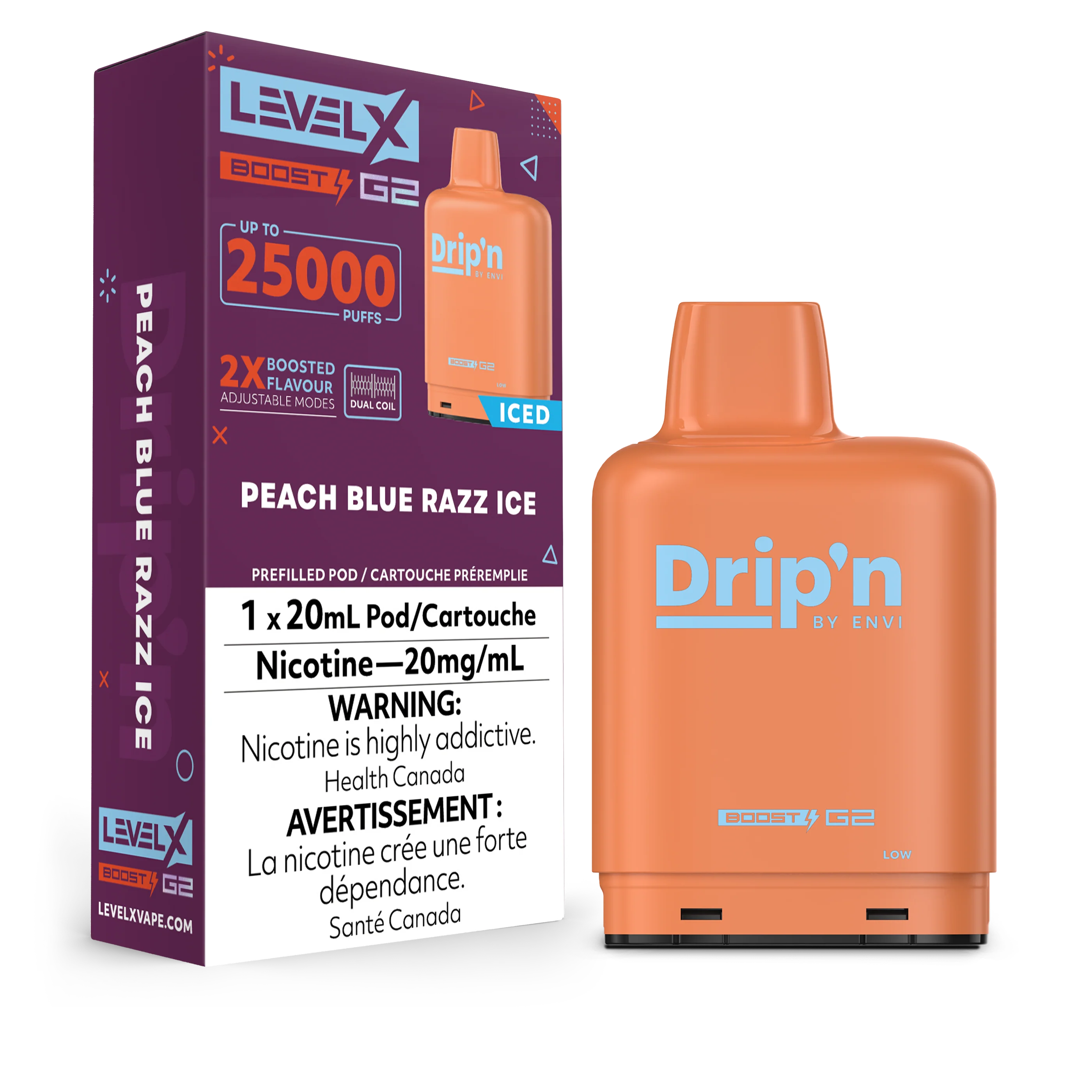 [CLEARANCE] Envi Drip'n Level X G2 Boost Replacement Pod 20ml - Image 8