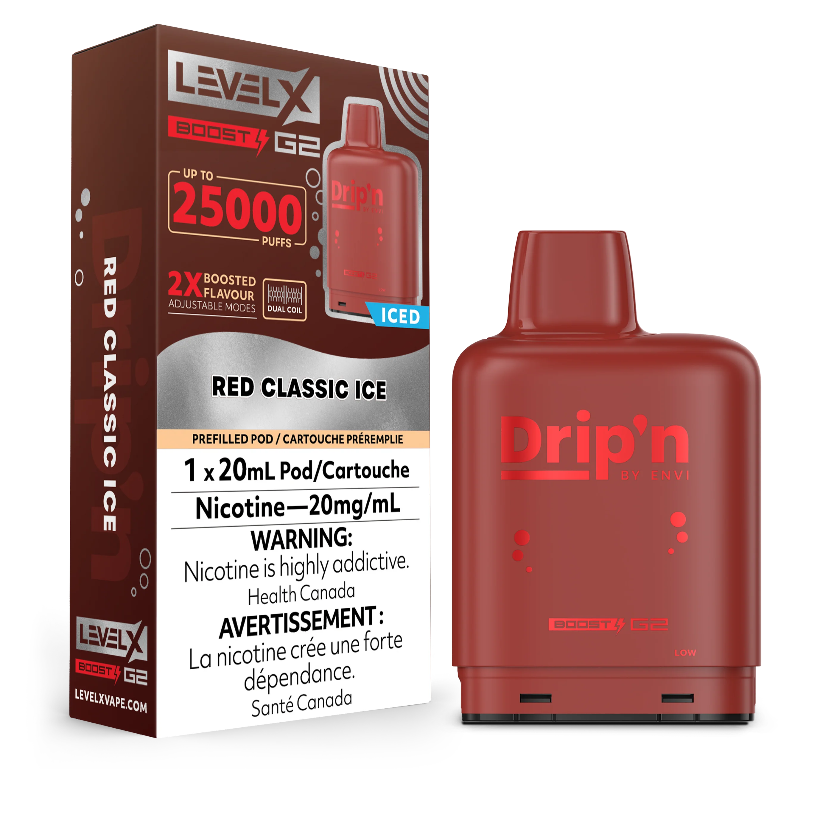 [CLEARANCE] Envi Drip'n Level X G2 Boost Replacement Pod 20ml - Image 9