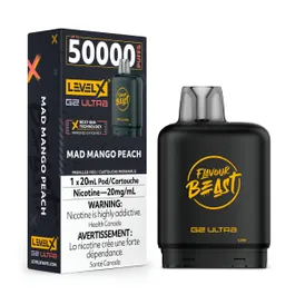 Flavour Beast Level X G2 Ultra Replacement Pod 20mL - Image 18