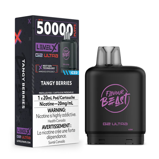 Flavour Beast Level X G2 Ultra Replacement Pod 20mL - Image 44