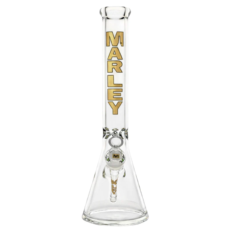 Marley - 16" Premium Gold Logo Bong - Image 2