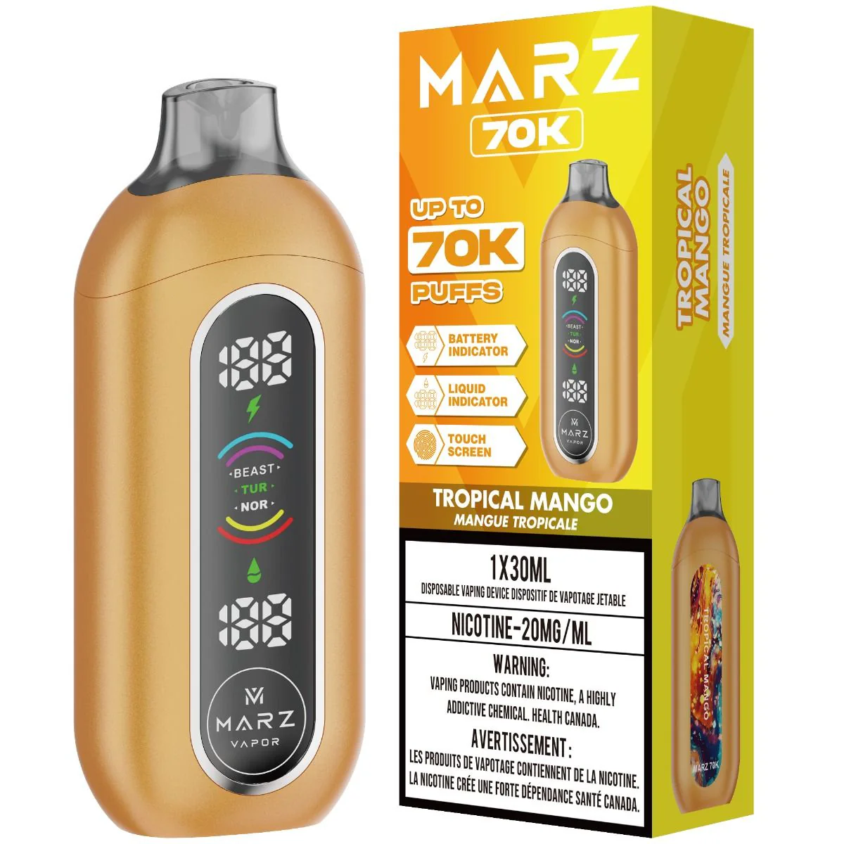 Marz 70k Puff Disposable Vape 30mL - Image 12
