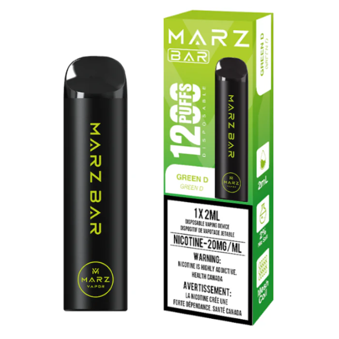 Marz Bar 1200 Disposable Vape 2mL - Image 9