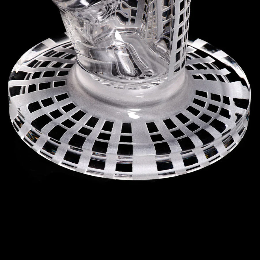 Milkyway Glass 12" Squared Straight Tube Bong - Image 3