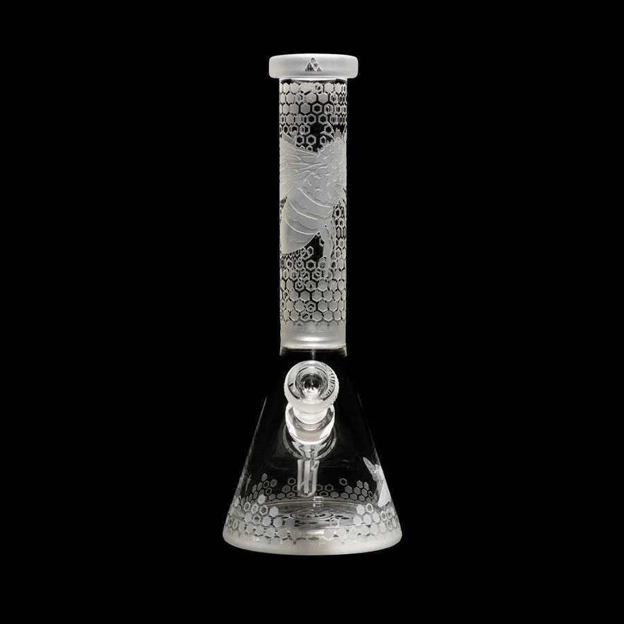 Milkyway Glass 14" Bee Hive Beaker Bong - Image 2