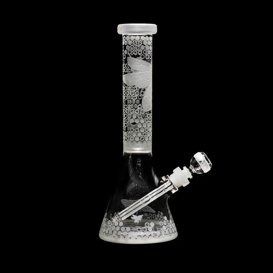 Milkyway Glass 14" Bee Hive Beaker Bong - Image 5