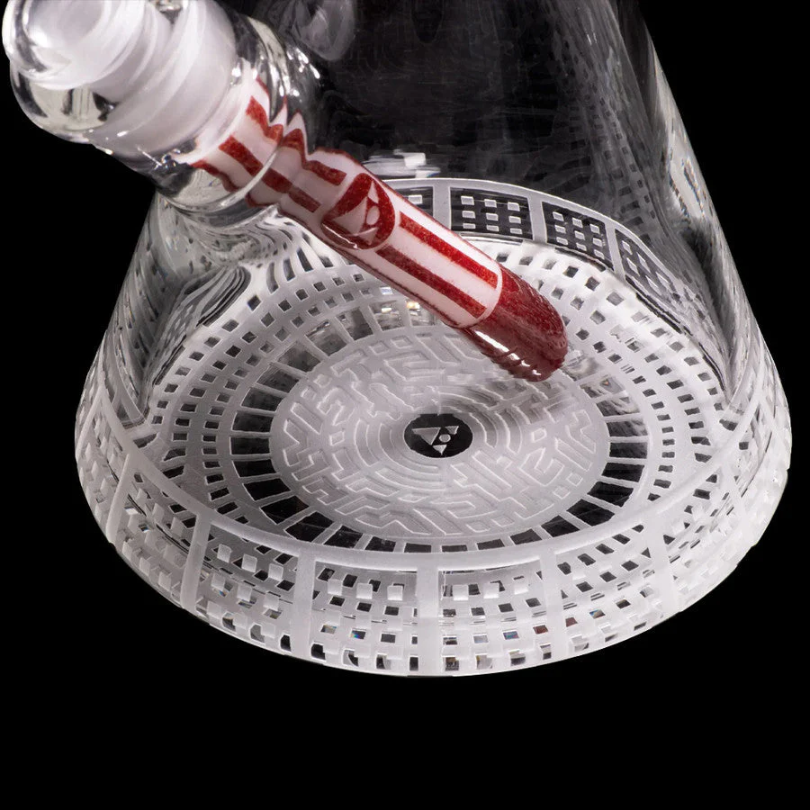 Milkyway Glass 14" Bio-Grid Beaker Bong - Image 2