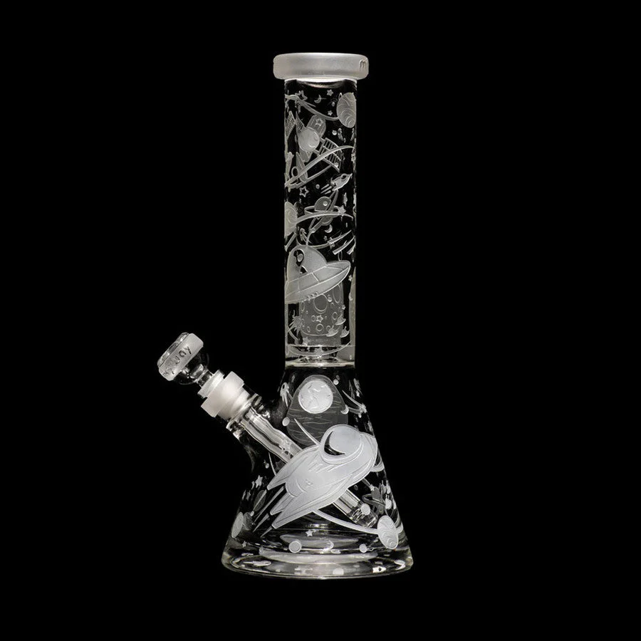 Milkyway Glass 14" Space Odyssey Beaker Bong - Image 5