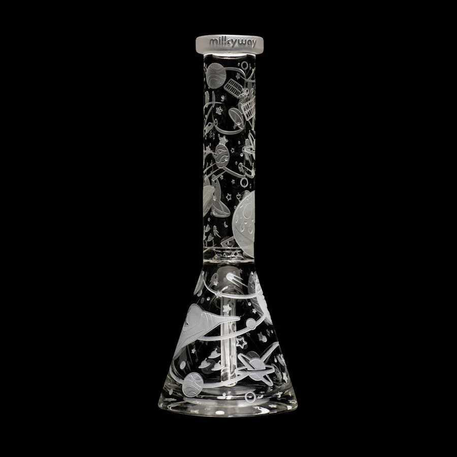 Milkyway Glass 14" Space Odyssey Beaker Bong - Image 6