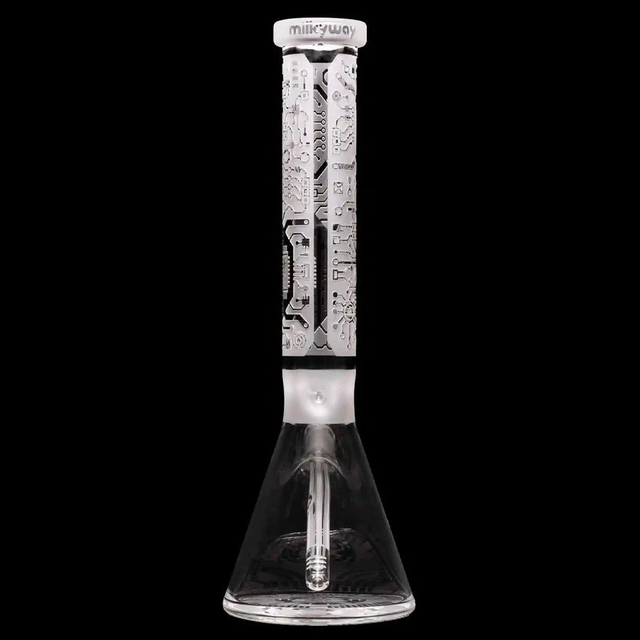 Milkyway Glass 15" Circuitboard Beaker Bong - Image 2