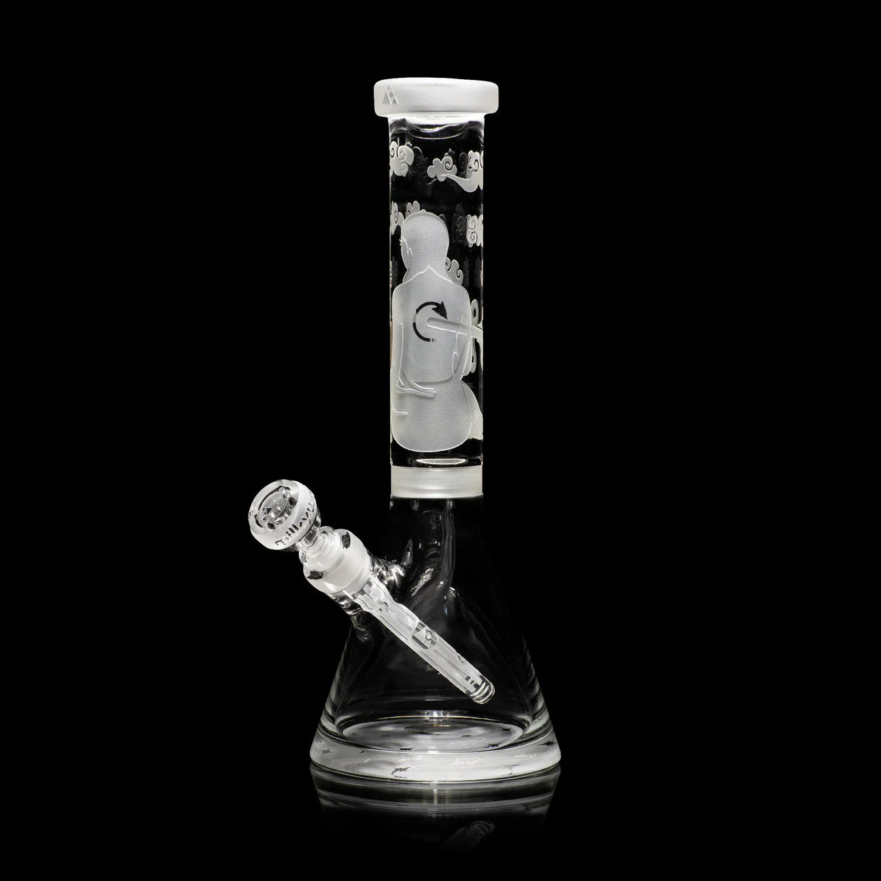 Milkyway Glass - 14" Midnight Clear Beaker