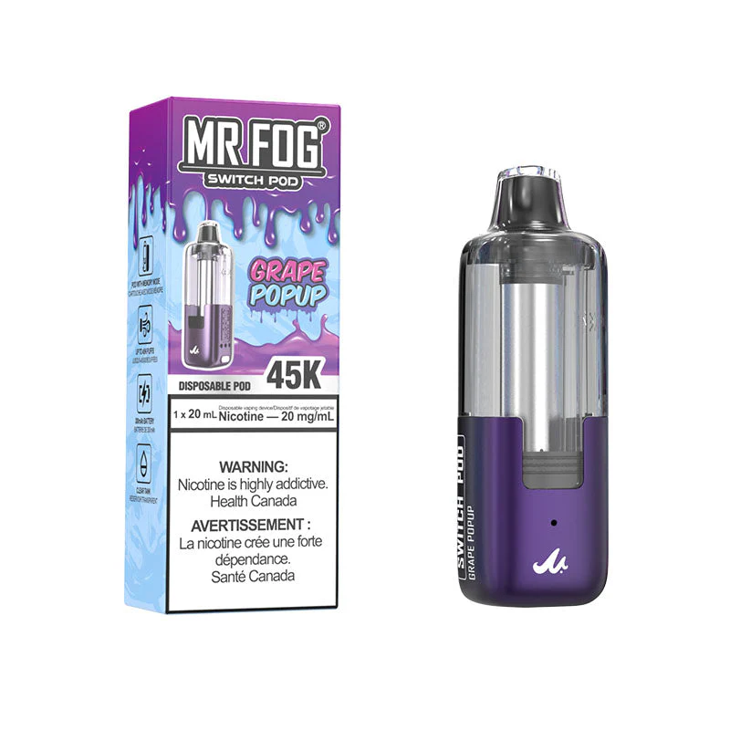 MR FOG Switch Replacement Pod 20mL **Battery Included Launch Special** - Image 7