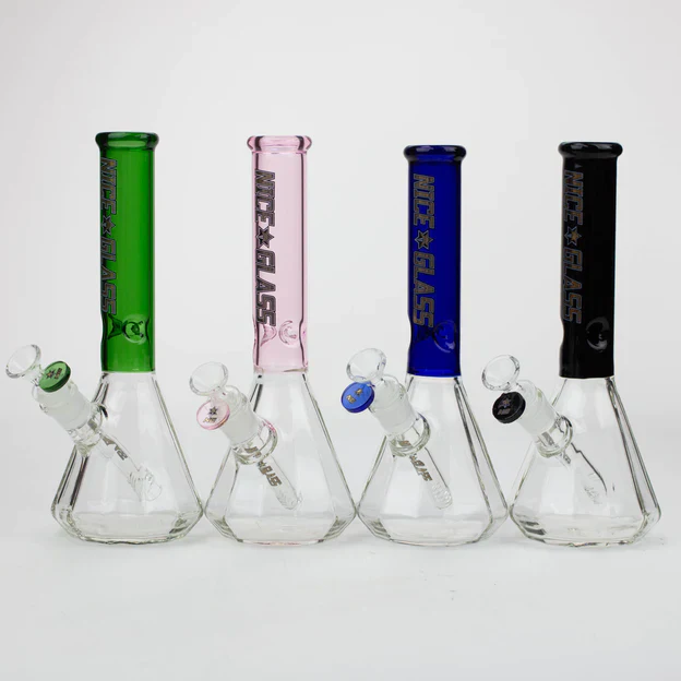 NG - 11" 12-Sided Pyramid Beaker Bong