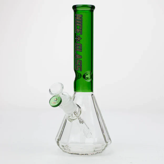 NG - 11" 12-Sided Pyramid Beaker Bong - Image 4
