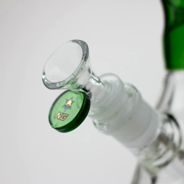 NG - 11" 12-Sided Pyramid Beaker Bong - Image 6