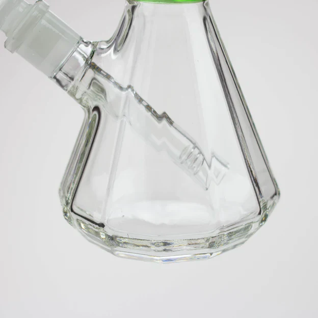 NG - 11" 12-Sided Pyramid Beaker Bong - Image 7