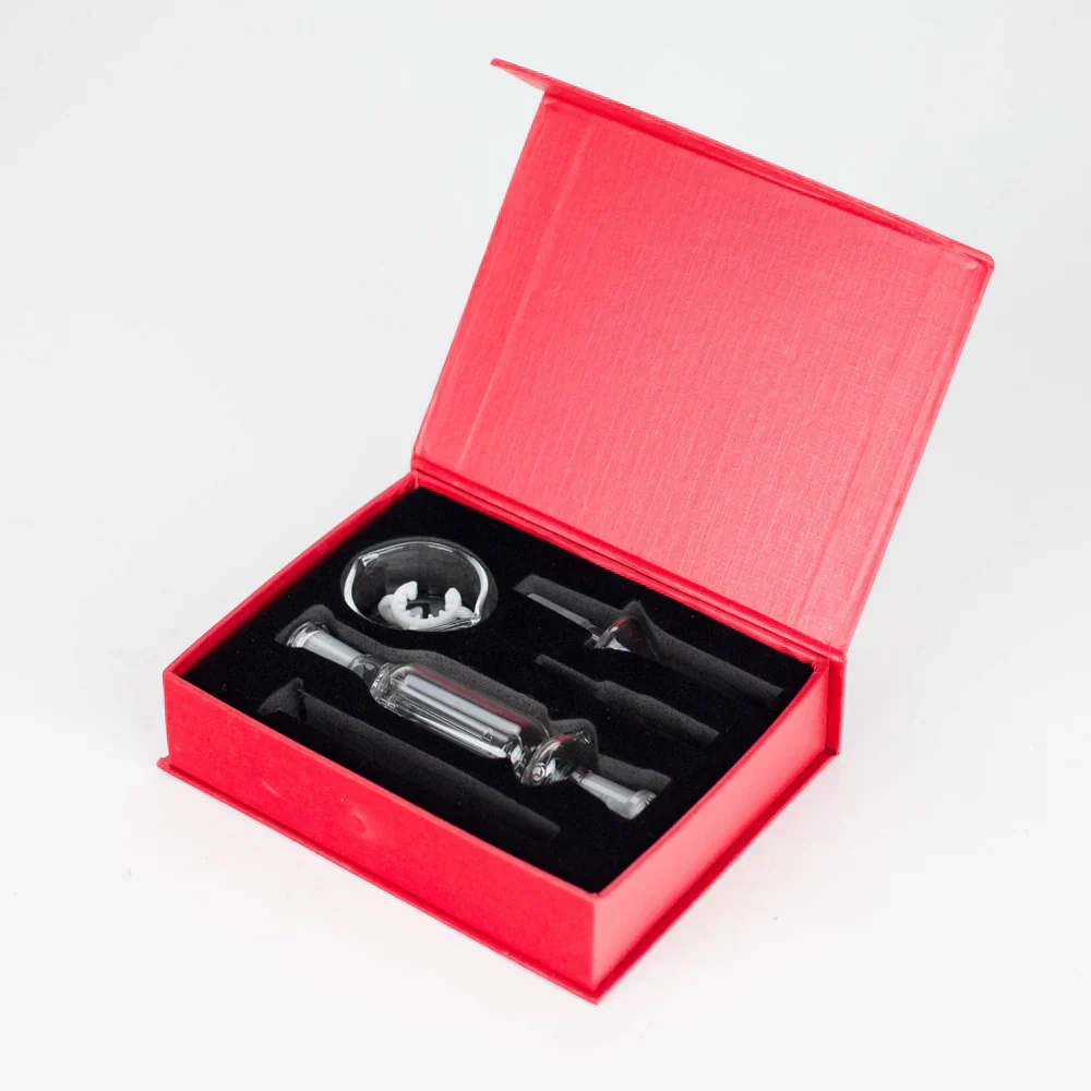 Glass Nectar Collector Kit - Premium Red Box - Image 3