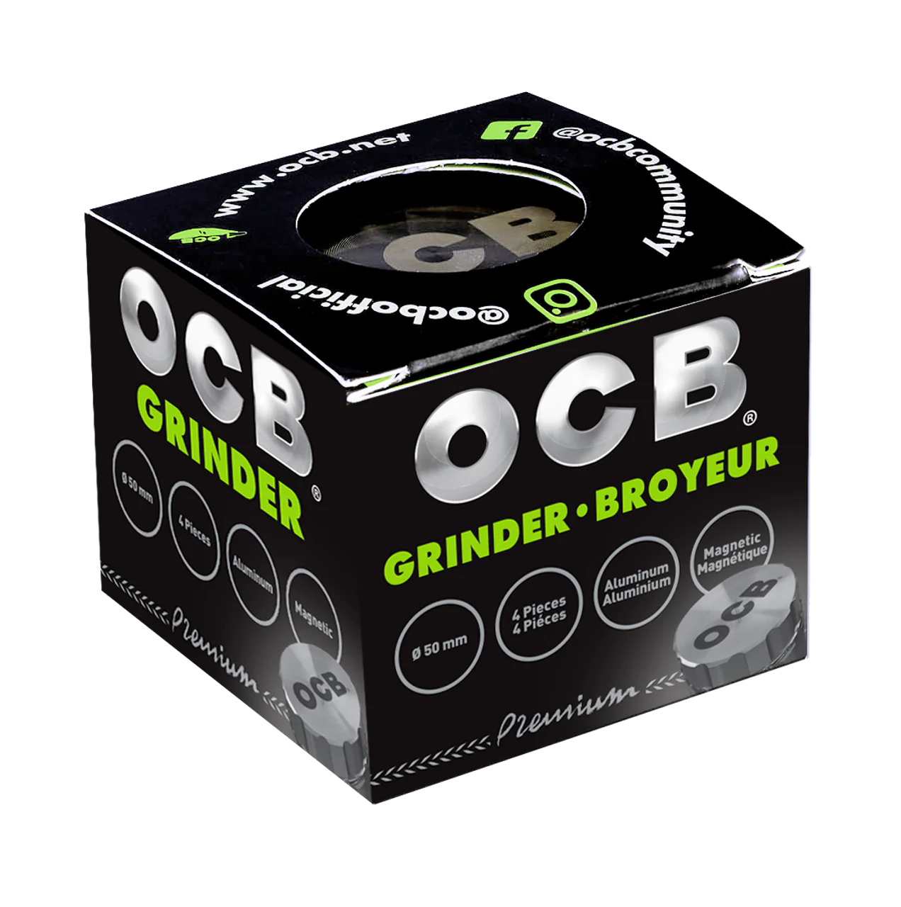 OCB - 50mm 4-Pc Pollinator Grinder - Image 7