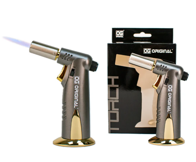 OG Original 6β Single Flame Butane Torch Lighter