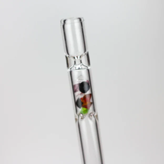 One Hitter Glass pipe with crystal - Image 2