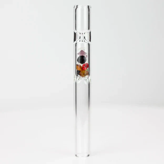One Hitter Glass pipe with crystal - Image 3
