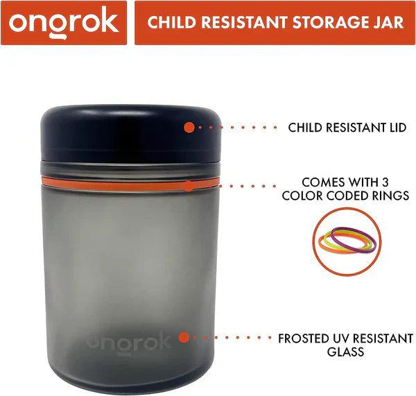Ongrok - 1L Child Resistant Jar - Image 3