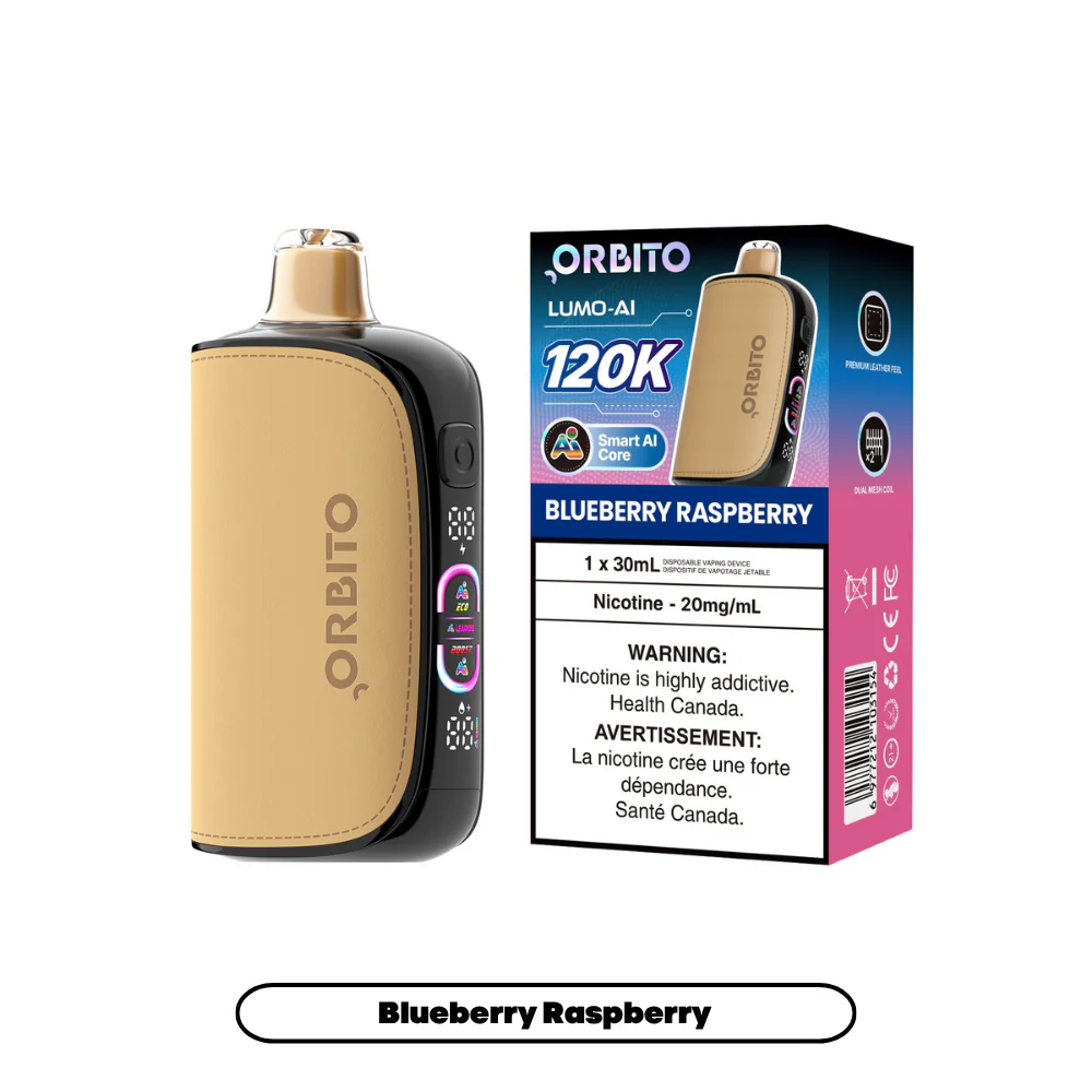 Orbito Lumo AI 120K Disposable Vape 30mL
