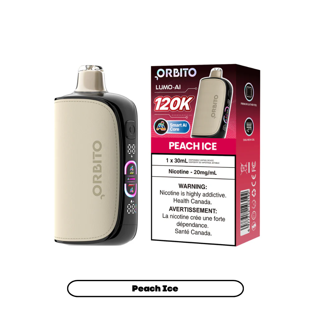 Orbito Lumo AI 120K Disposable Vape 30mL - Image 6