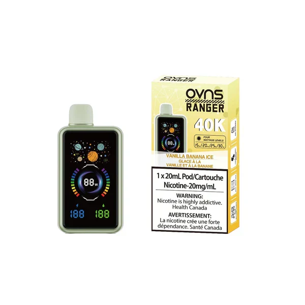 [CLEARANCE] OVNS Ranger 40k Puff Rechargeable Disposable Vape 20ml - Image 10