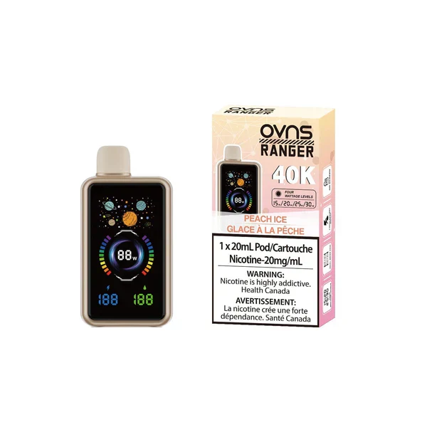 [CLEARANCE] OVNS Ranger 40k Puff Rechargeable Disposable Vape 20ml - Image 6