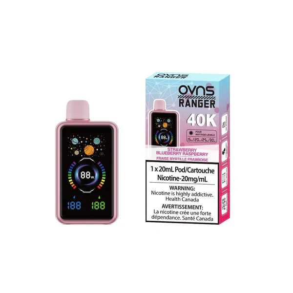 [CLEARANCE] OVNS Ranger 40k Puff Rechargeable Disposable Vape 20ml - Image 8