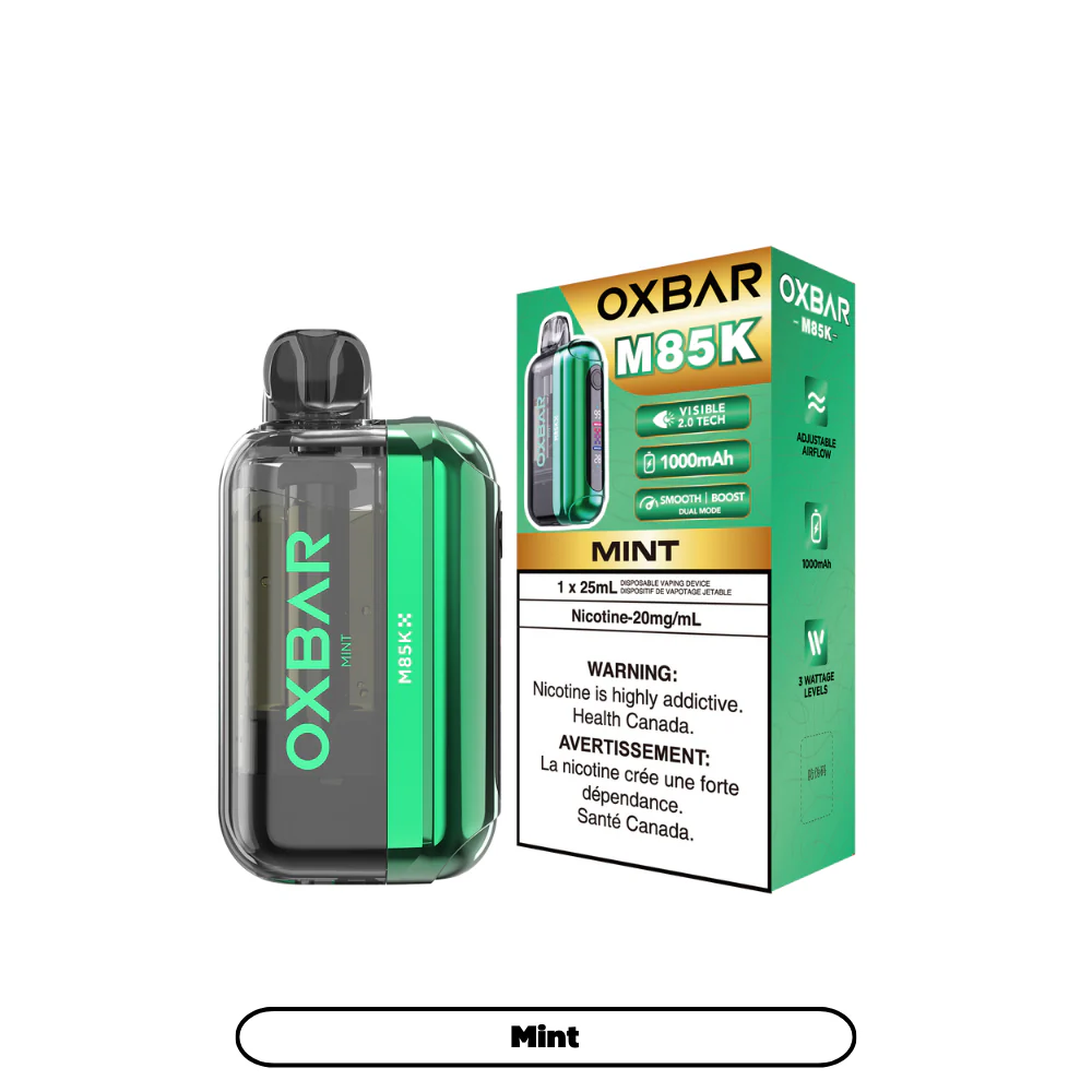 OXBAR M85K Puff Rechargeable Disposable Vape 25mL - Image 11