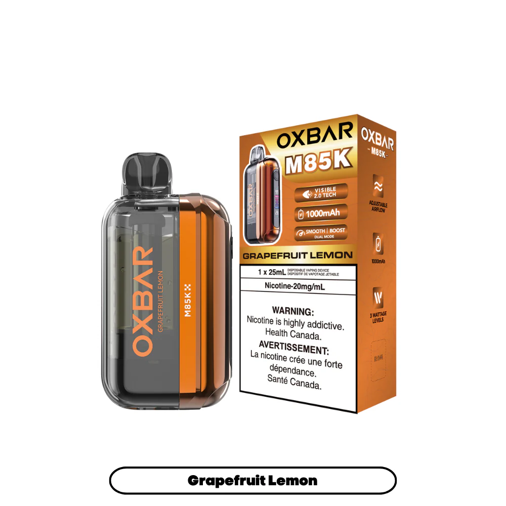 OXBAR M85K Puff Rechargeable Disposable Vape 25mL - Image 8