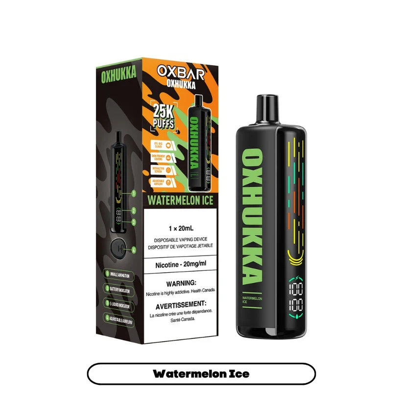 [CLEARANCE] OXBAR OXHUKKA 20mL 25k Puff Disposable Vape - Image 11