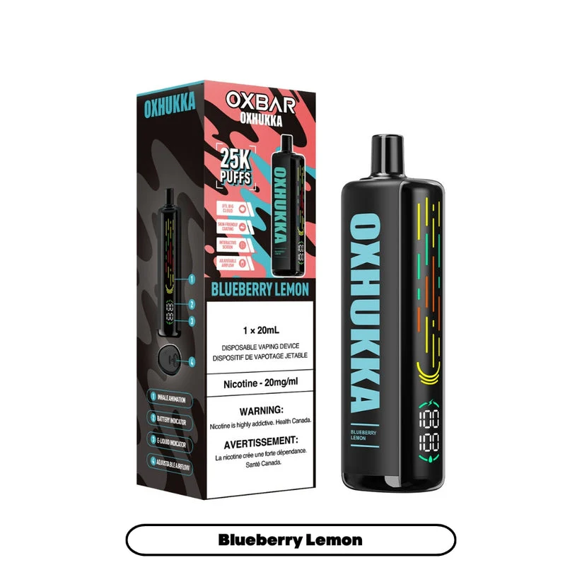 [CLEARANCE] OXBAR OXHUKKA 20mL 25k Puff Disposable Vape - Image 3