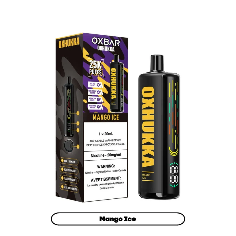 [CLEARANCE] OXBAR OXHUKKA 20mL 25k Puff Disposable Vape - Image 5